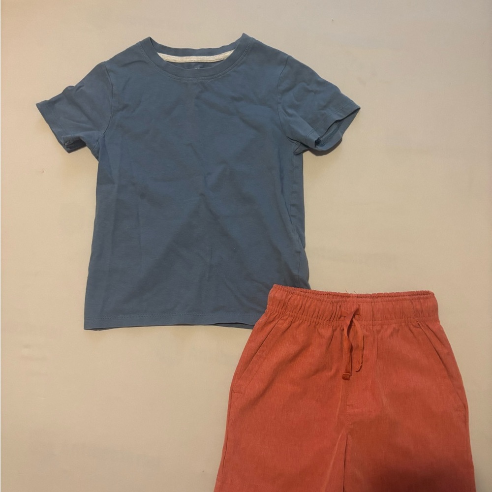H&M Blue Organic Cotton Tee
